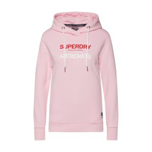 Superdry Tréning póló  rózsaszín / rózsaszín / fekete / fehér