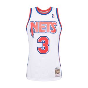Mitchell & Ness Póló 'NBA  NJ NETS 1992-93 D. PETROVIC'  fehér / piros / kék