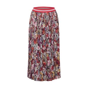 Rich & Royal Szoknyák 'Plissee Skirt Printed'  rózsaszín / piros