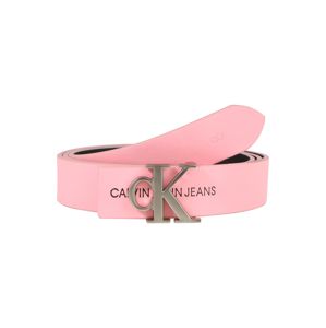 Calvin Klein Jeans Övek 'SKINNY REV MONOGRAM 2.4CM'  rózsaszín