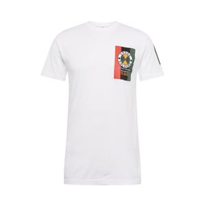 CROSS COLOURS Shirt 'Flag Logo'  fehér