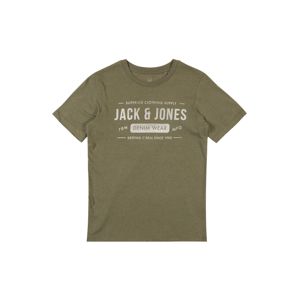 Jack & Jones Junior Póló  olíva / fehér