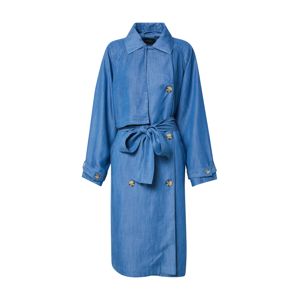 SOAKED IN LUXURY Átmeneti kabátok 'SLNuna'  kék farmer