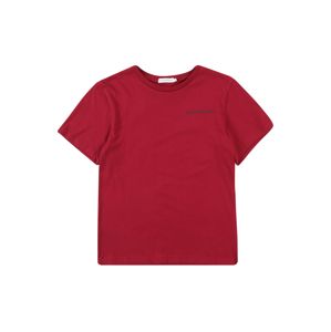 Calvin Klein Jeans Póló 'CHEST LOGO REGULAR T'  piros