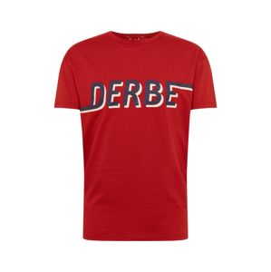 Derbe T-Shirt 'D_to_E Boys'  kék / piros