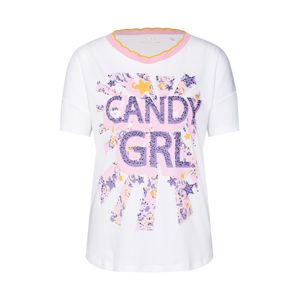 Rich & Royal Póló 'Candy GRL'  lila / rózsaszín / fehér