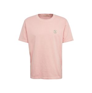 Nudie Jeans Co T-Shirt 'Uno NJCO Circle'  rózsaszín