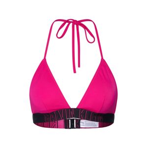 Calvin Klein Swimwear Bikini felső  rózsaszín / fekete