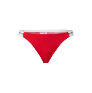 Calvin Klein Swimwear Bikini nadrágok 'CHEEKY BIKINI'  piros