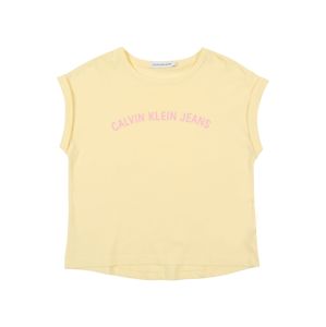 Calvin Klein Jeans Top  citrom / rózsaszín