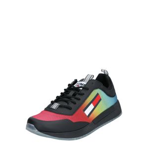 Tommy Jeans Rövid szárú edzőcipők  fekete / vegyes színek