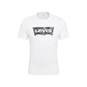 LEVI'S Póló 'HOUSEMARK'  khaki / fekete / fehér