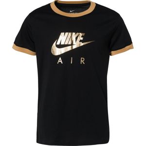 Nike Sportswear Póló 'Ringer'  fekete / arany