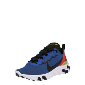 Nike Sportswear Rövid szárú edzőcipők 'NIKE REACT 55'  kék / narancsvörös / fehér
