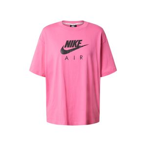 Nike Sportswear Póló 'Air'  fekete / rózsaszín
